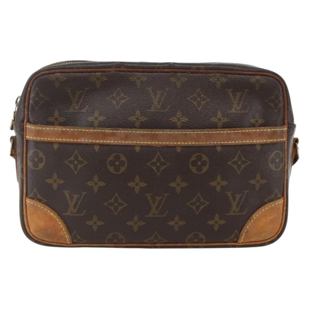 Authentic LOUIS VUITTON Monogram Trocadero 27 Shoulder Bag M51274 LV - Picture 5 of 16